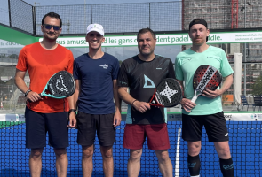Von der Eishalle zu den Padelplätzen: Die Vaudoise Arena veranstaltet ihr erstes Padel-Turnier!