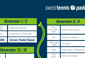 Notre programme de tournois pour Novembre !