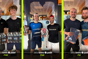 3 neue Turniere in Zusammenarbeit mit Padelta organisiert, diesmal in Thun – ein grosser Erfolg