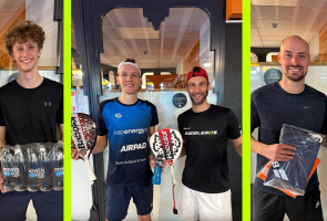 3 neue Turniere in Zusammenarbeit mit Padelta organisiert, diesmal in Thun – ein grosser Erfolg
